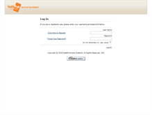 Tablet Screenshot of healthpass.healthconnectsystems.com